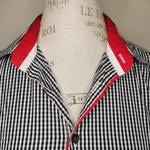 Haupt Germany gingham buttondown shirt - Picture 7 of 12